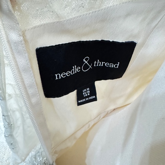 Heart Lattice Ankle Gown Needle and Thread Size 6 NWT - Picture 7 of 8